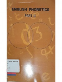 English phonetics : Part II