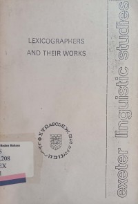 Lexicographers and their works