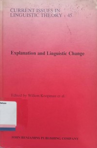 Explanation and linguistic change