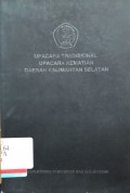 Upacara tradisional upacara kematian daerah kalimantan selatan