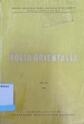 Folia Orientalia