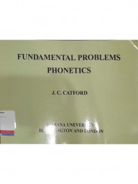 Fundamental problems in phonetic