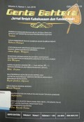 Genta Bahtera: jurnal ilmiah kebahasaan dan kesastraan, volume 4, nomor 1, Juni 2018