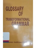 Glossary of Transformational Grammar