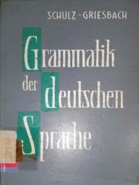 Grammatik der deutschen Sprache