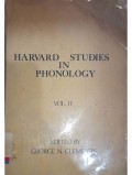 Harvard studies in phonology Vol. II