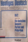 Die Deutschen Tempora Perfekt und Prateritum