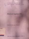 Historical Linguistic 1993