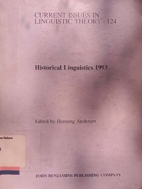 Historical Linguistic 1993