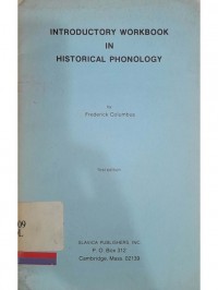 Introductory workbook in historical phonology