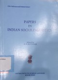 Papers in Indian sociolinguistics