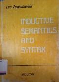 Inductive Semantics and Syntax