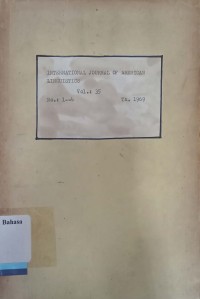 International Journal of American Linguistics Vol 35 Number 1-4  1969