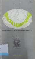 Journal of Cross-Cultural and Interlanguage Communication