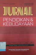 Jurnal Pendidikan dan Kebudayaan Vol. 3 No. 1 Juni  2018