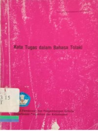 Kata Tugas dalam Bahasa Tolaki
