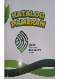 Katalog Pemeran bulan bahasa dan sastra 2024