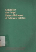 Kedudukan dan Fungsi Bahasa Makassar di Sulawesi Selatan