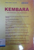 Kembara: Jurnal Keilmuan Bahasa, Sastra, dan Pengajarannya, Volume 1, Nomor 1, April 2015