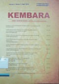 Kembara Jurnal Keilmuan Bahasa, Sastra, Dan Pengajarannya