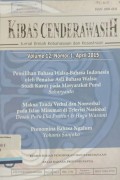 Kibas Cenderawasih: Jurnal Ilmiah Kebahasaan dan Kesastraan, Volume 12, Nomor 1, April 2015