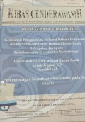 Kibas Cenderawasih: Jurnal Ilmiah Kebahasaan dan Kesastraan, Volume 12, Nomor 2, Oktober 2015