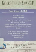 Kibas Cenderawasih: Jurnal Ilmiah Kebahasaan dan Kesastraan, Volume 4, Nomor 1, April 2008
