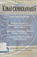 Kibas Cenderawasih: Jurnal Ilmiah Kebahasaan dan Kesastraan, Volume7, Nomor 2, Oktober 2011