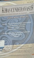 Kibas Cenderawasih: Jurnal Ilmiah Kebahasaan dan Kesastraan, Volume 8, Nomor 2, Oktober 2012