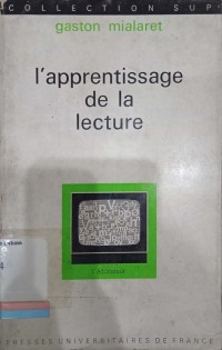L'apprentissage de La Lecture