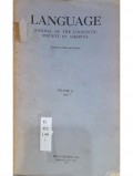 Language. Journal of The Linguistic Society of America. Vol 31 1955