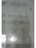 Language testing and assessment: An advanced resource book