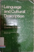 Language and cultural description