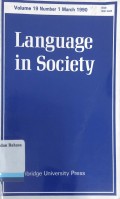 Language in Society
