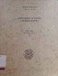 Languages of sabah: a survey report