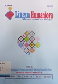 Lingua Humaniora: Jurnal Bahasa dan Budaya Vol. 13 April 2017