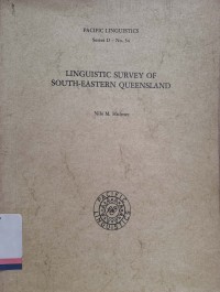 Linguistic survey of south-eastern queensland