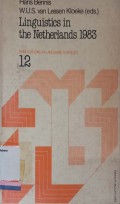 Linguistics in the Netherlands 1983