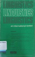 Linguistics  An International Review. 159