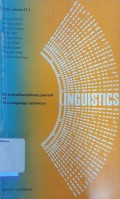 Linguistics : an interdisciplinary journal of the language sciences vol.21-1