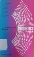 Linguistics : an interdisciplinary journal of the language sciences vol.26-1