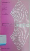 Linguistics : an interdisciplinary journal of the language sciences vol.27-2