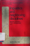 Linguistics and Neighboring disciplines