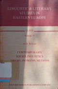 Contemporary sociolinguistics: Theory, problems, methods