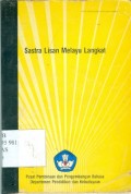 Sastra lisan melayu langkat