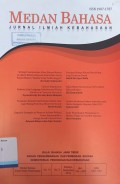 Medan Bahasa: Jurnal Ilmiah Kebahasaan, Volume 10, Nomor 2, Edisi Desember 2016
