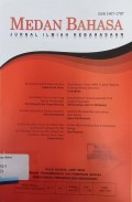 Medan Bahasa: Jurnal Ilmiah Kebahasaan, Volume 11, Nomor 1, Juni 2017