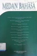 Medan Bahasa: Jurnal Ilmiah Kebahasaan, Volume 3, Nomor 1, Juli 2008