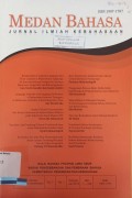 Medan Bahasa: Jurnal Ilmiah Kebahasaan, Volume 7, Nomor 1, Juni 2013