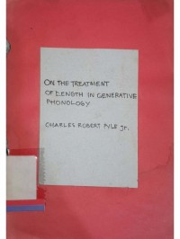 On the treatment of length in generative phonology